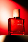 Lacomus artisan fragrance in high-resolution outdoor lifestyle photography