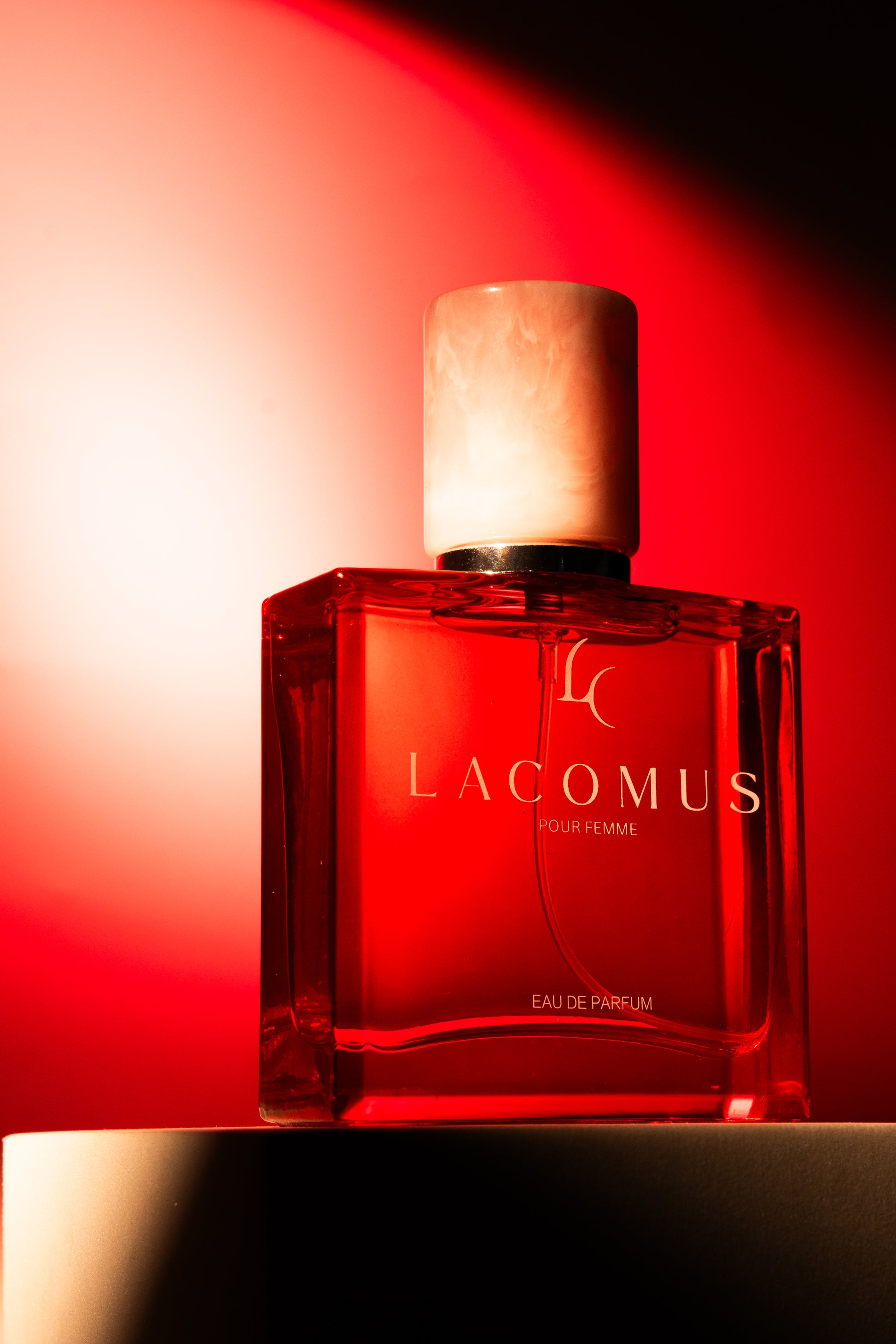 Lacomus artisan fragrance in high-resolution outdoor lifestyle photography